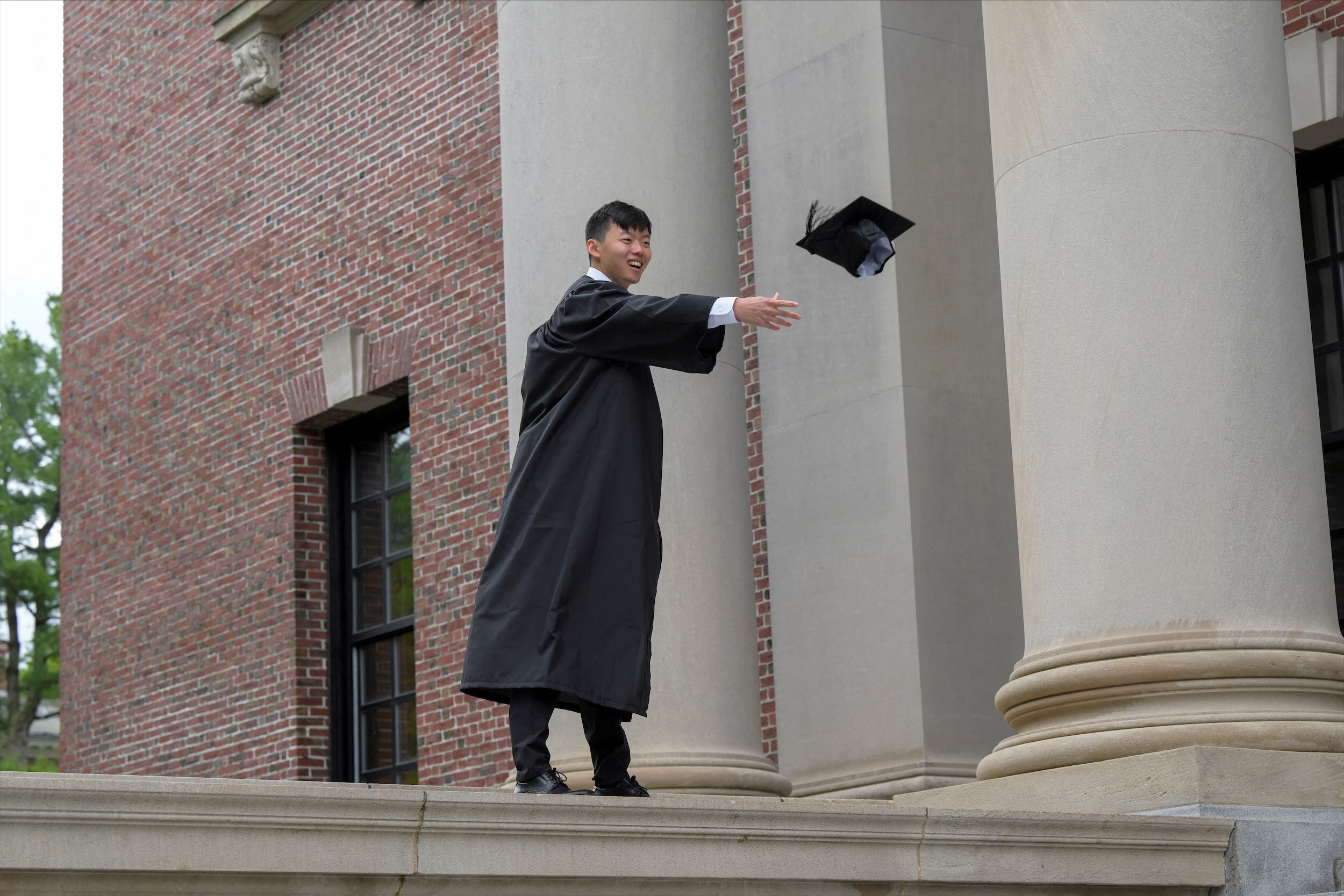 On the Harvard campus, international students said they were stunned, confused and deeply concerned about what the revocation means for their degrees. (Reuters)