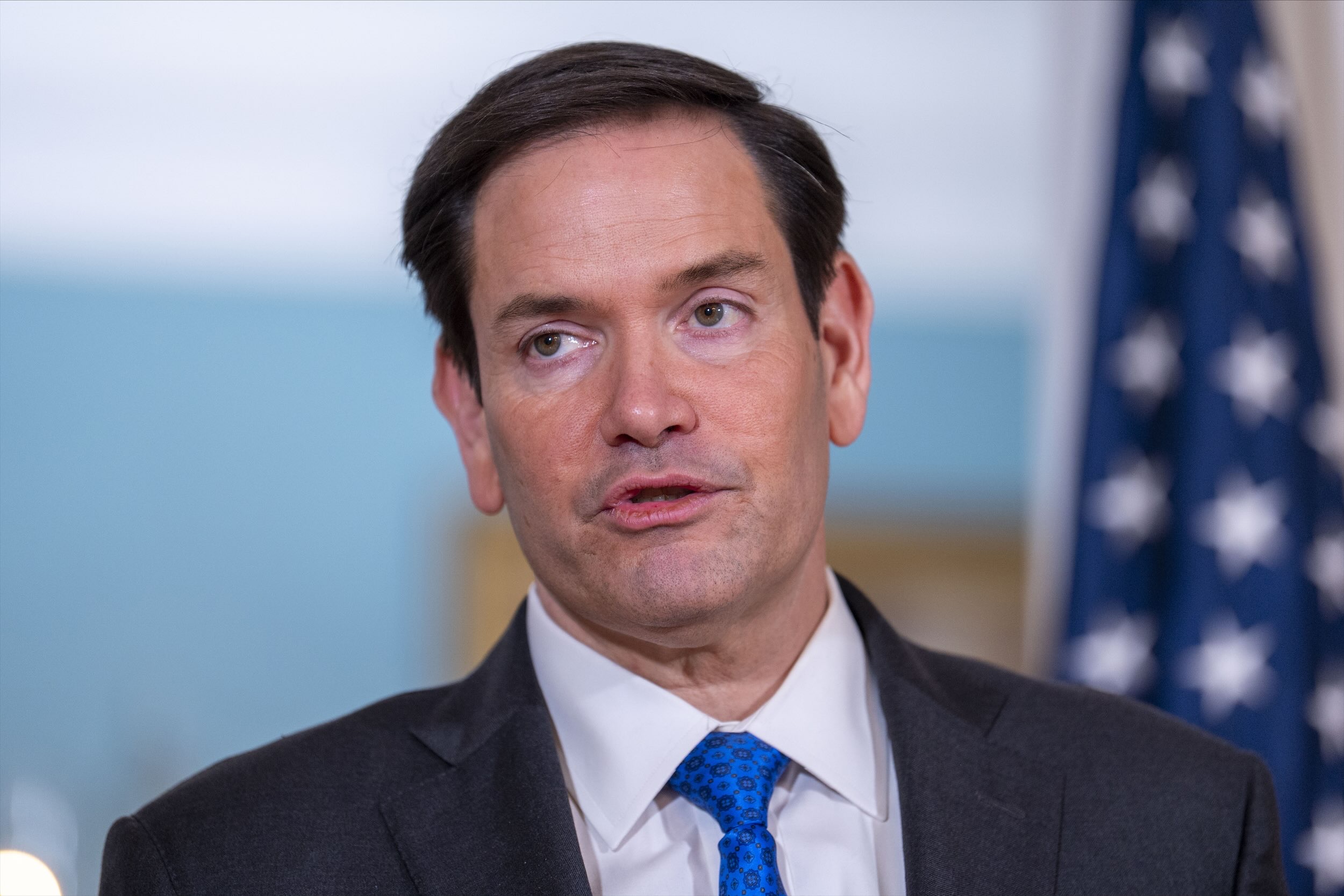 The move comes just weeks after Secretary of State Marco Rubio took over from Mike Waltz as national security adviser. (AP)