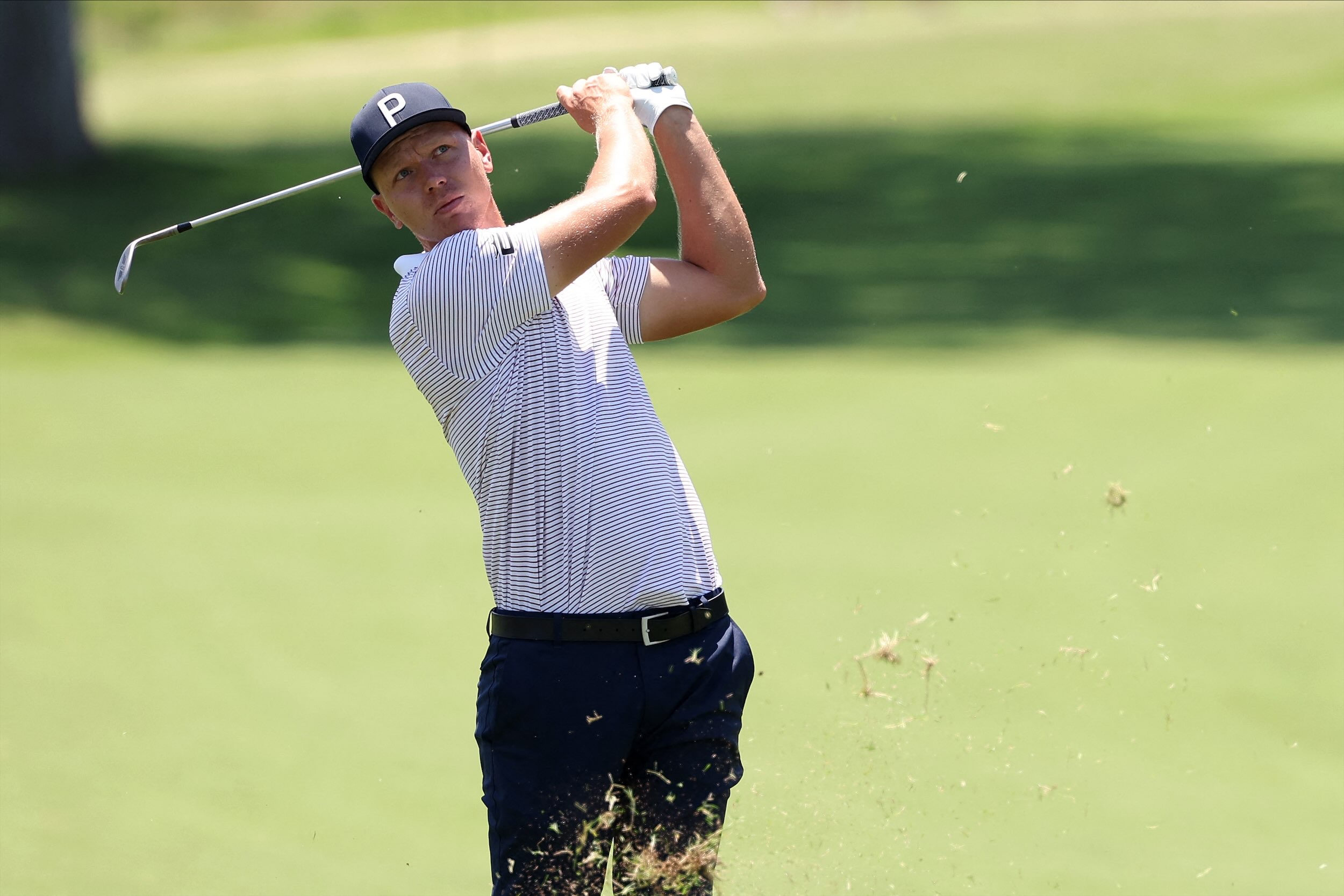 Schmid climbed to 11 under later in the day as he turned in a bogey-free card with seven birdies (Getty Images/AFP)