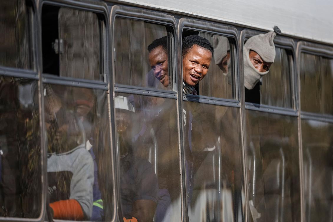 Mining employs hundreds of thousands of people in South Africa, which is the biggest exporter of platinum and a major exporter of gold, diamonds, coal and other raw materials. (AFP)