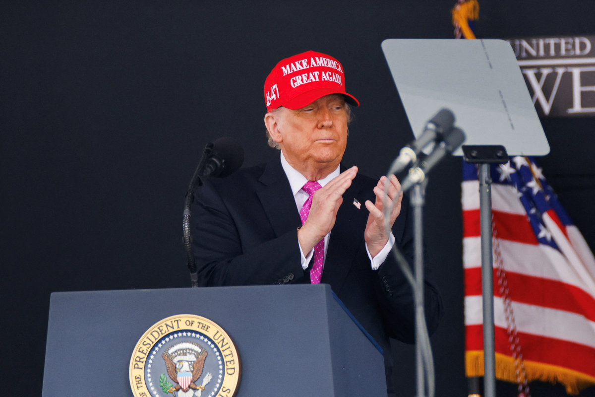 Trump hails US as ‘hottest country in the world’, takes credit for America’s military might