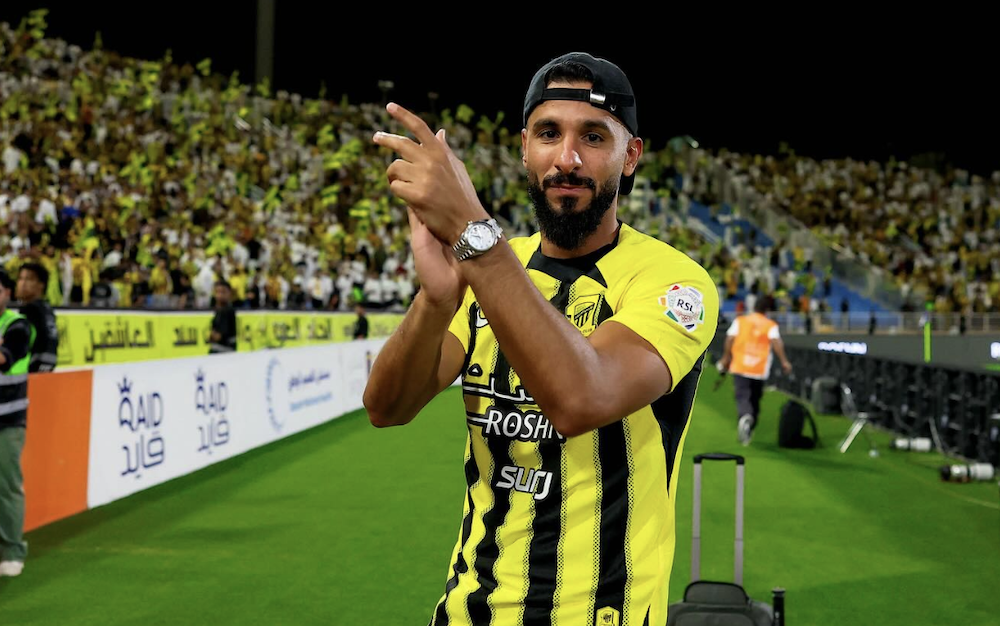 Al-Ittihad striker Saleh Al-Shehri has returned to full training ahead of the club’s Saudi Pro League title celebrations and their final league fixture against Damac on Monday. (Instagram/@saleh_alshehri11)