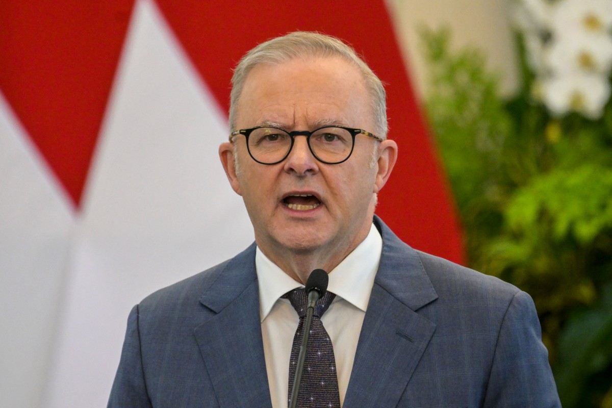 Australia’s prime minister Anthony Albanese has strongly criticized Israel’s ongoing blockade of humanitarian aid into Gaza, calling the move “an outrage” and the Israeli government’s justifications “completely untenable.” (AFP/File Photo)