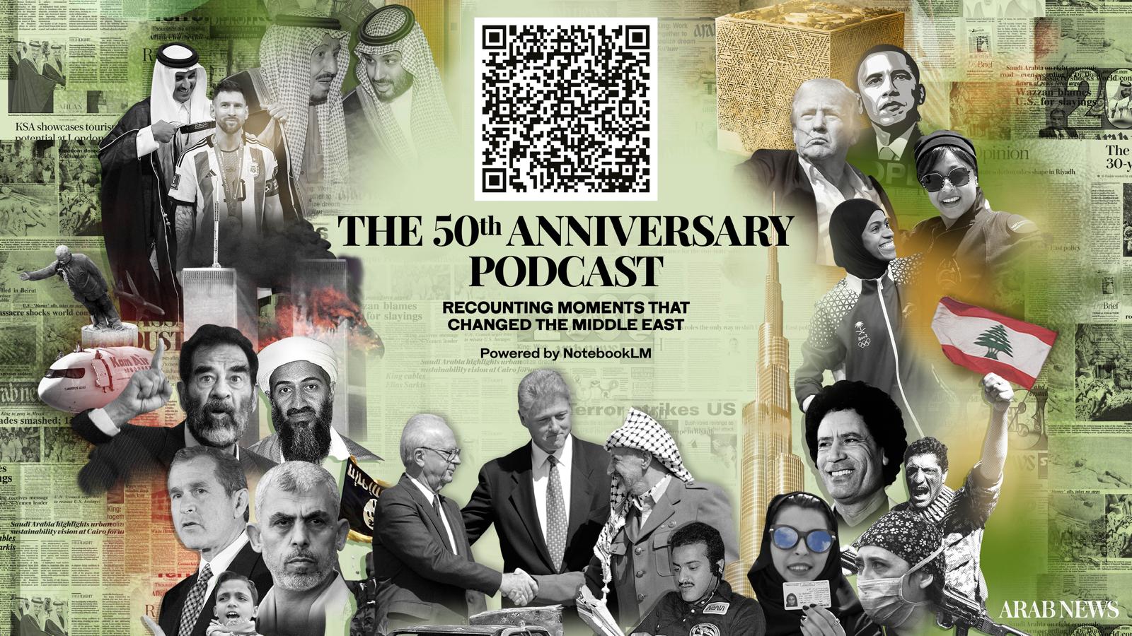New Arab News podcast tells story of five pivotal decades