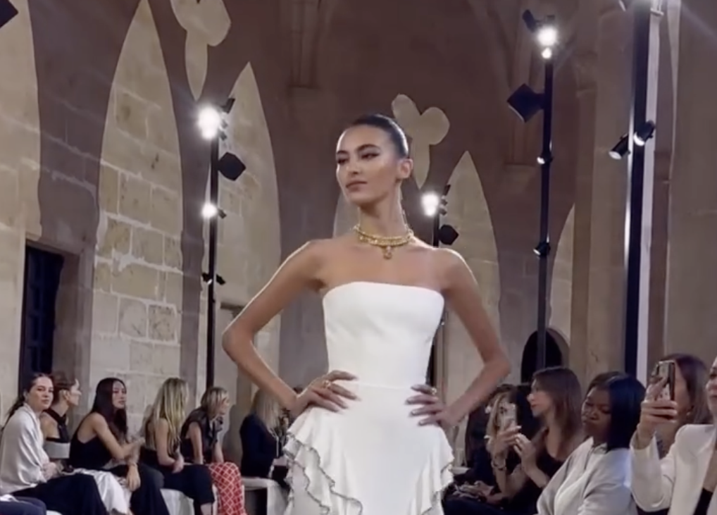 The model walked in Louis Vuitton’s high jewelry collection show. (Instagram)