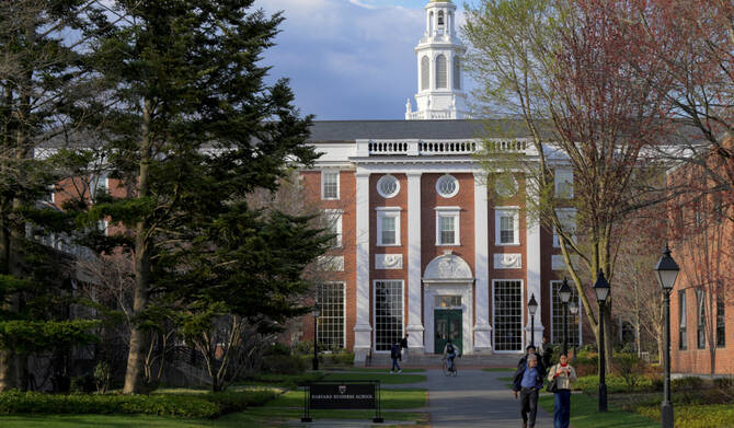 The Trump administration signaled on Thursday it might back off plans to immediately revoke Harvard University's ability to enroll foreign students because of several concerns. (Reuters/File)