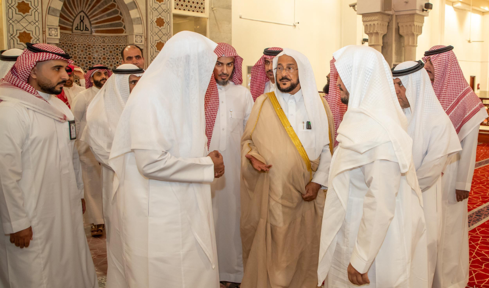 The development projects include upgrades at Namira Mosque in Arafat. (SPA photos)