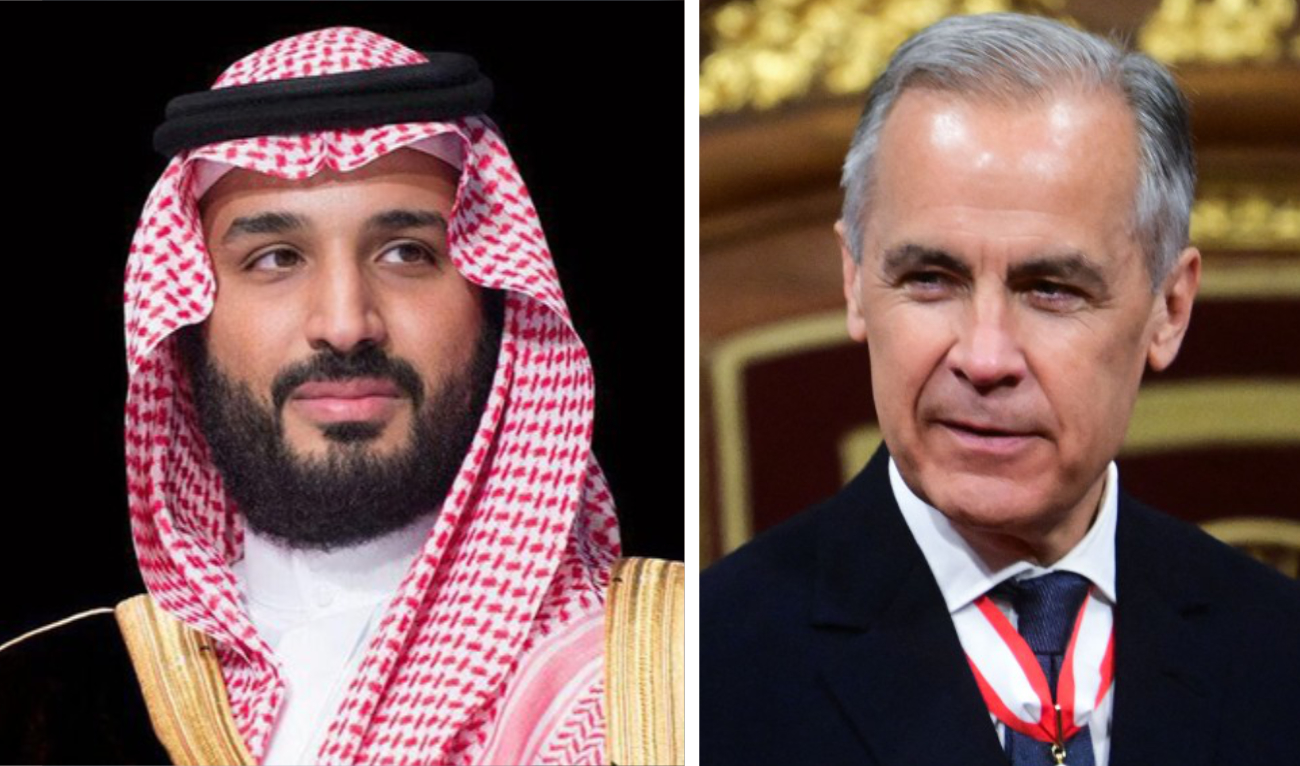 Saudi crown prince, Canadian prime minister discuss bilateral relations