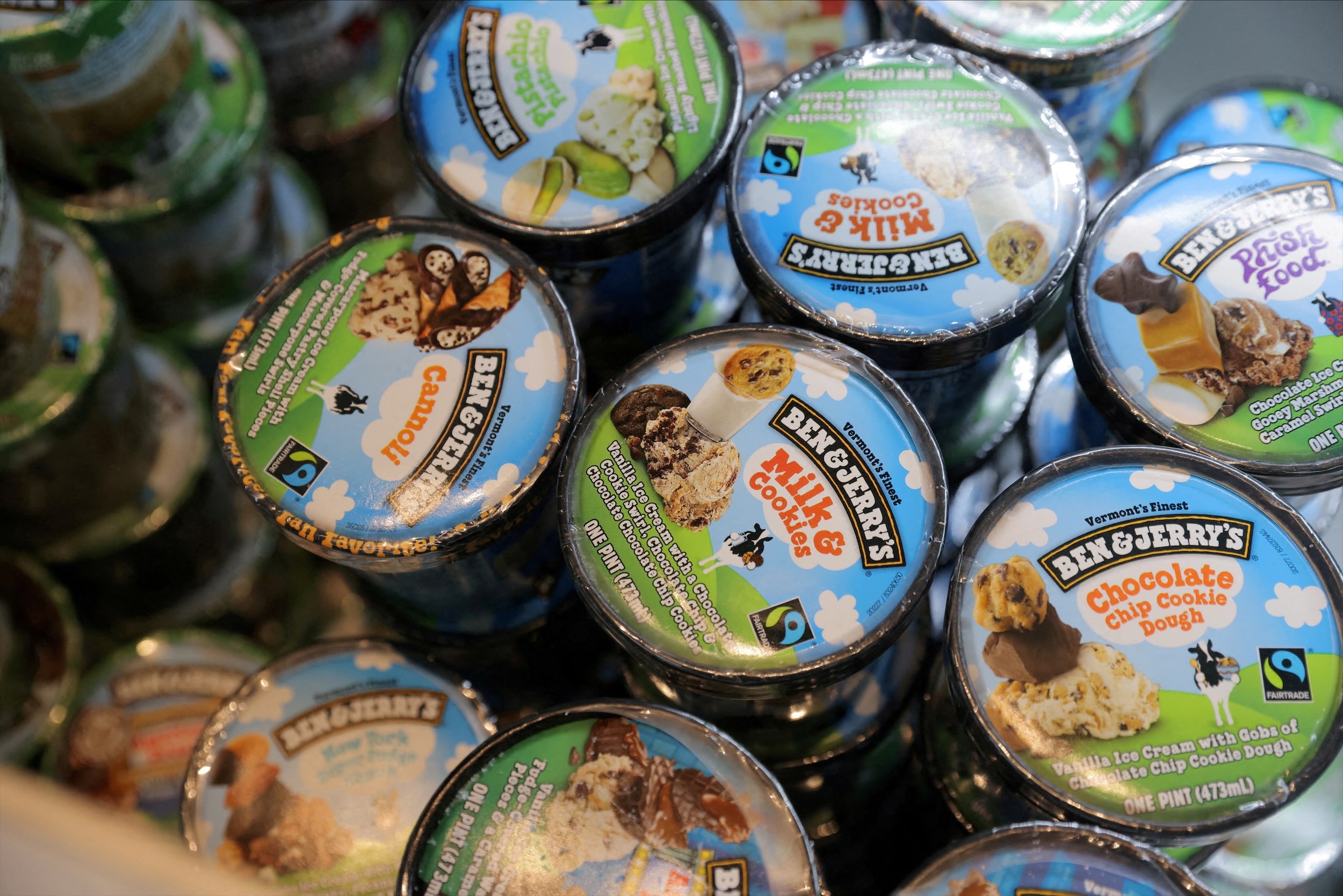 The brand’s parent company is Unilever. (Reuters)