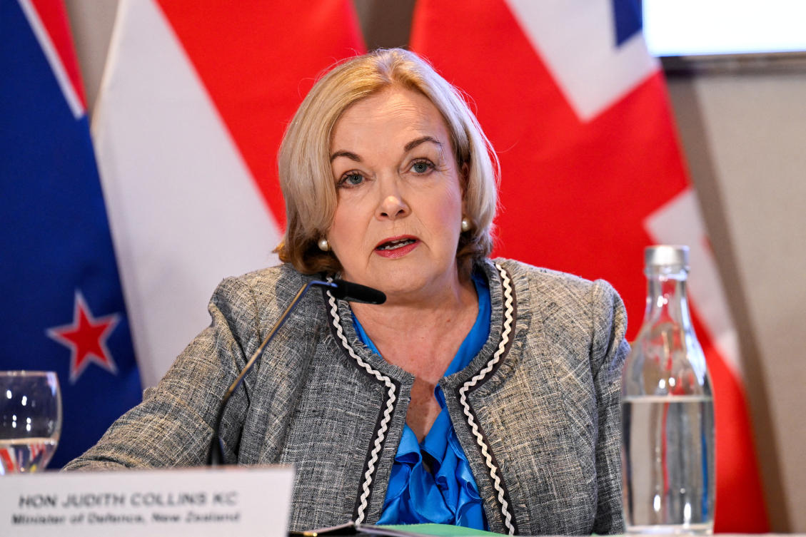New Zealand’s Defense Minister Judith Collins said Beijing realized Wellington had “actually got a spine,” but “I don’t think China stays awake at night worrying about us.” (Reuters)