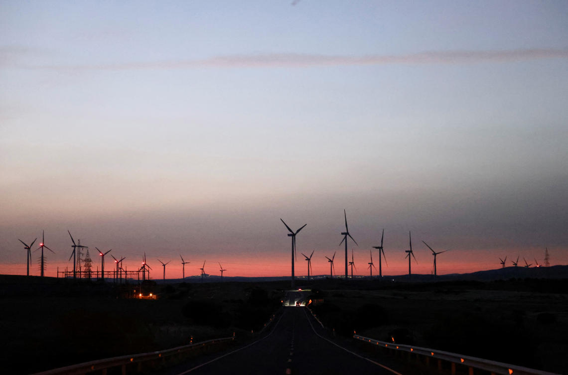 The proposal will set an EU goal to cut net greenhouse gas emissions 90 percent by 2040, compared with 1990 levels, the diplomats said. (REUTERS)