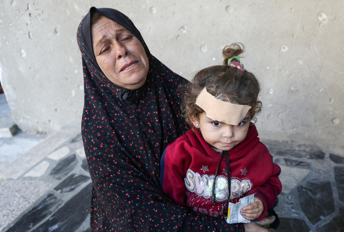 The Israeli military has recently stepped up its offensive in the territory in what it says is a renewed push to destroy Hamas. At least 3,986 people had been killed in the territory since Israel ended the ceasefire on March 18. (Reuters)