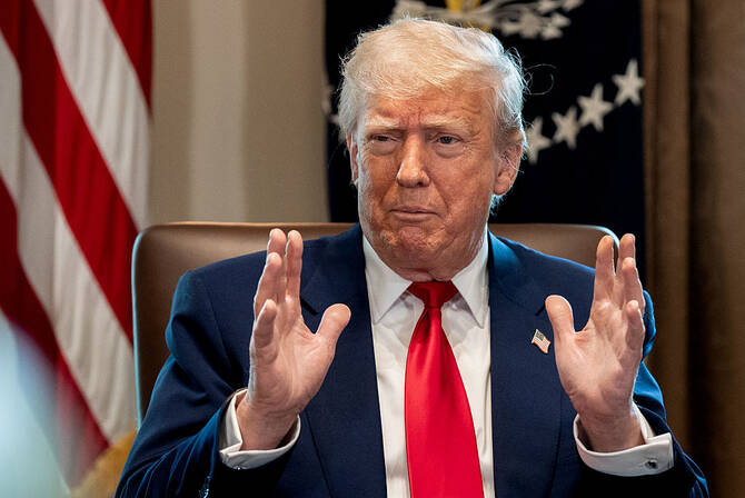 US President Donald Trump signaled renewed trade tensions with China on Friday, arguing that Beijing had "violated" a deal to de-escalate tariffs, at a time when both sides appeared deadlocked in negotiations. (Getty Images)