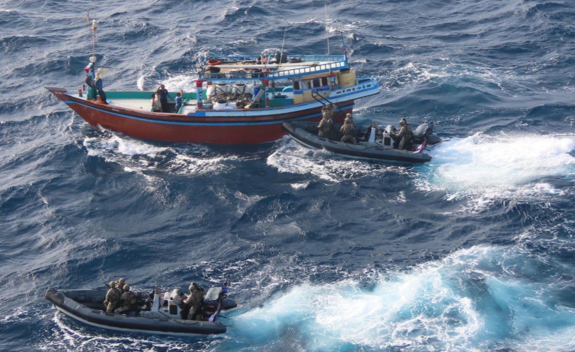 Royal Navy seizes $40m worth of drugs in Arabian Sea bust