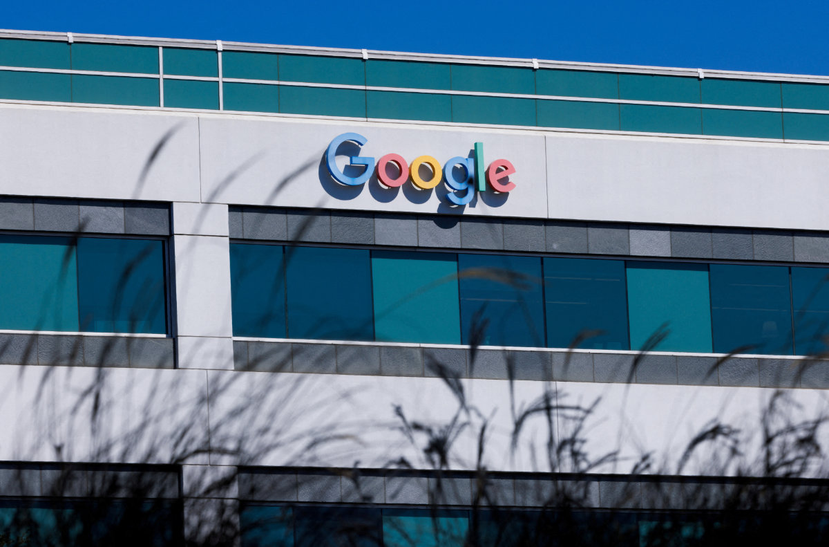 The logo of Google LLC is shown on a building in San Diego, California, on October 9, 2024. (REUTERS/File Photo)