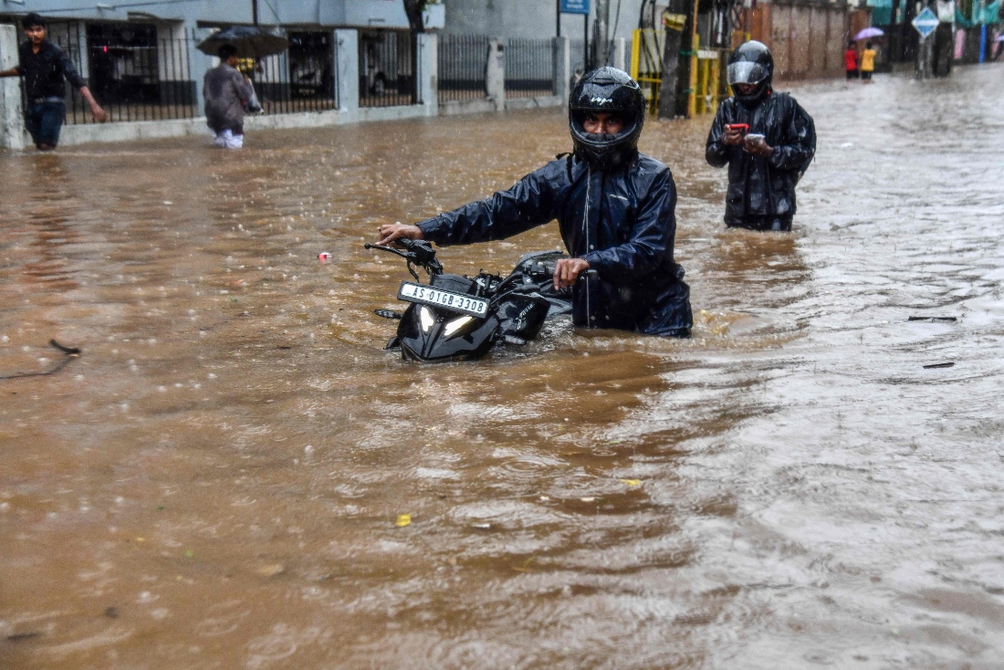 India monsoon floods kill five in northeast