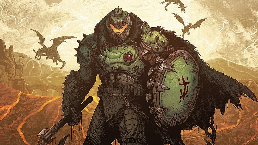 Boasting 22 adrenaline-soaked levels, “Doom: The Dark Ages” sticks to the classic formula of annihilating every enemy in the room before moving on. (Supplied)