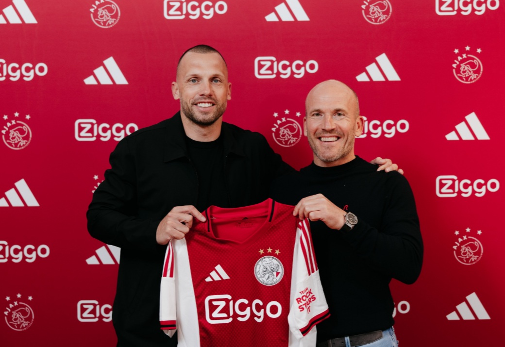 Ajax Amsterdam have named John Heitinga as their new coach, with the former Netherlands defender signing a two-year deal, the Eredivisie club confirmed on Saturday. (X/@AFCAjax)