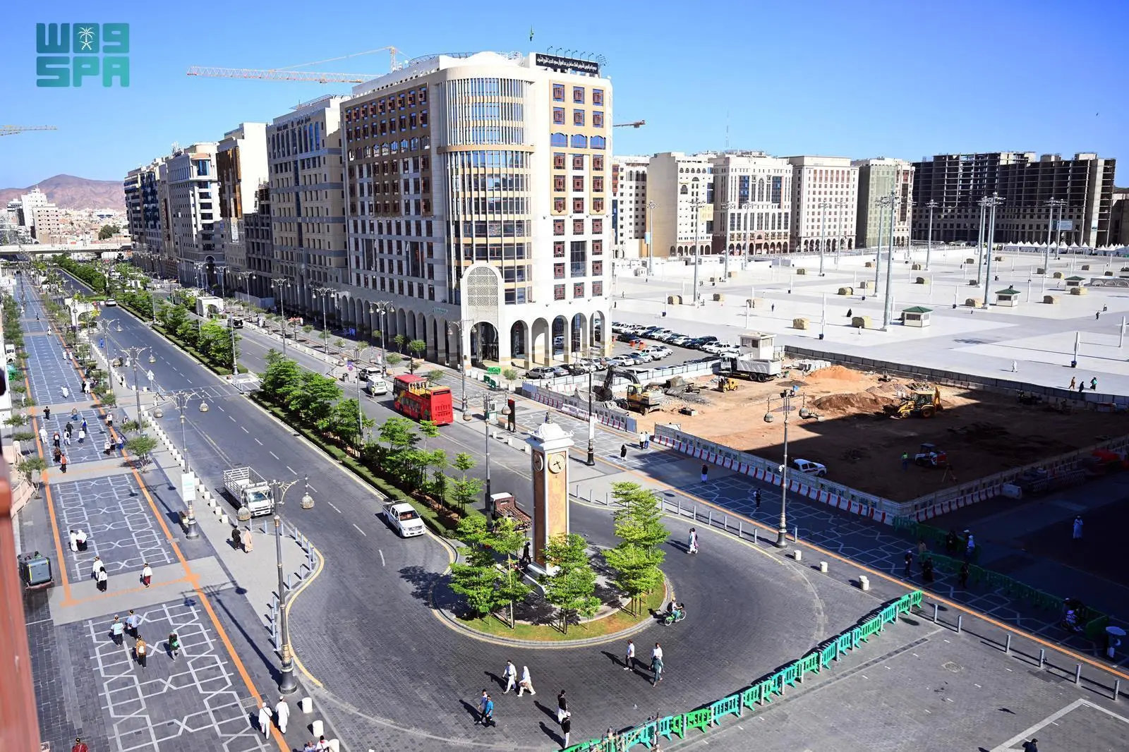 Madinah's urban renewal initiative has created a healthier, safer environment for visitors and pilgrims in the holy city. (SPA)