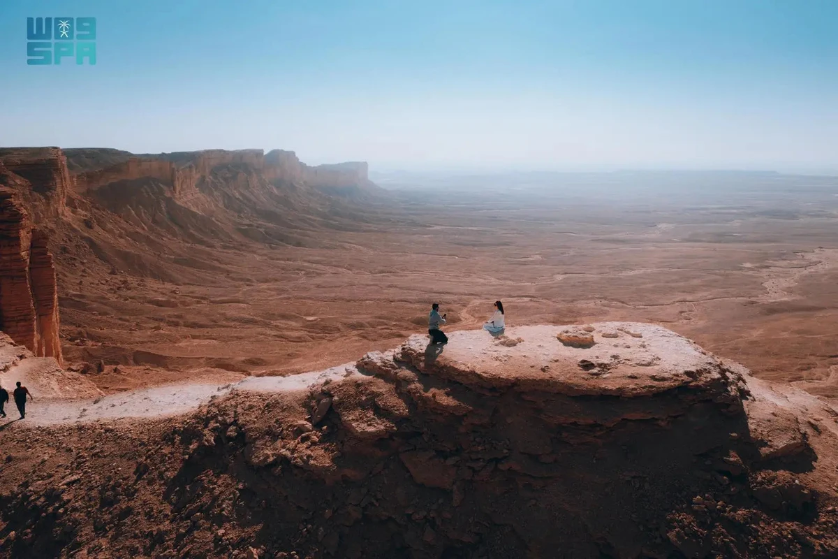 ‘Edge of the World’: Majestic landmark in Tuwaiq mountains