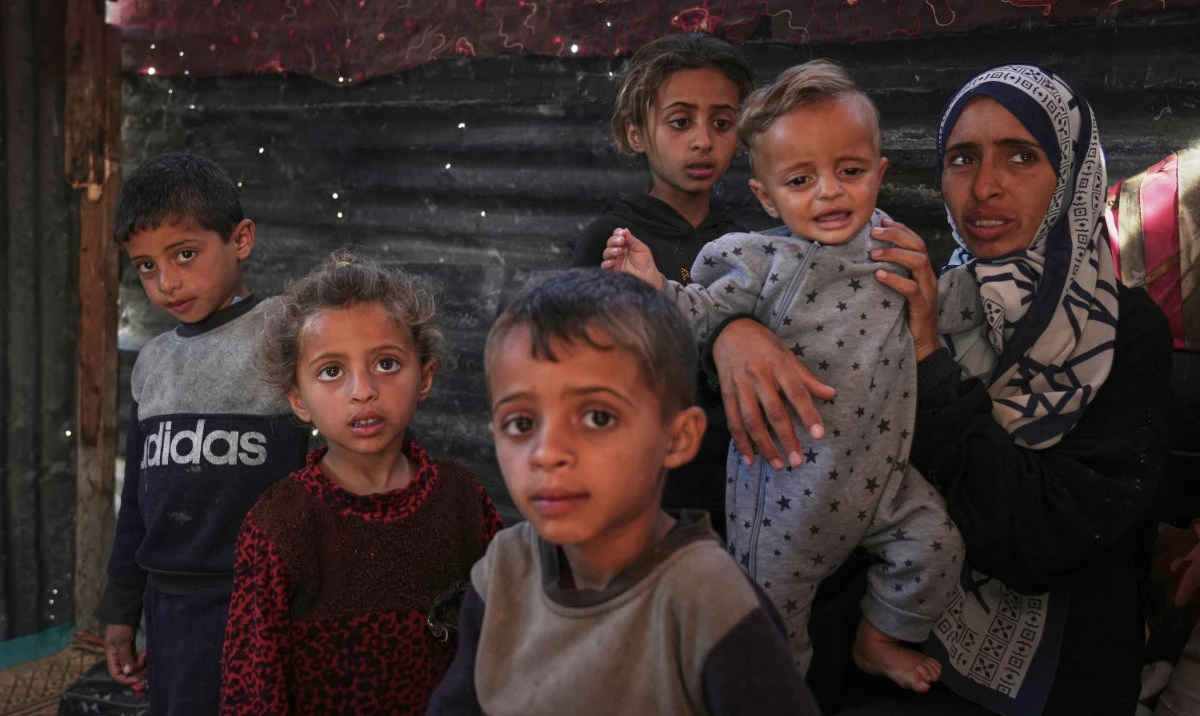 Hunger and malnutrition are rising across Gaza as Israel’s blockade leaves mothers with few options