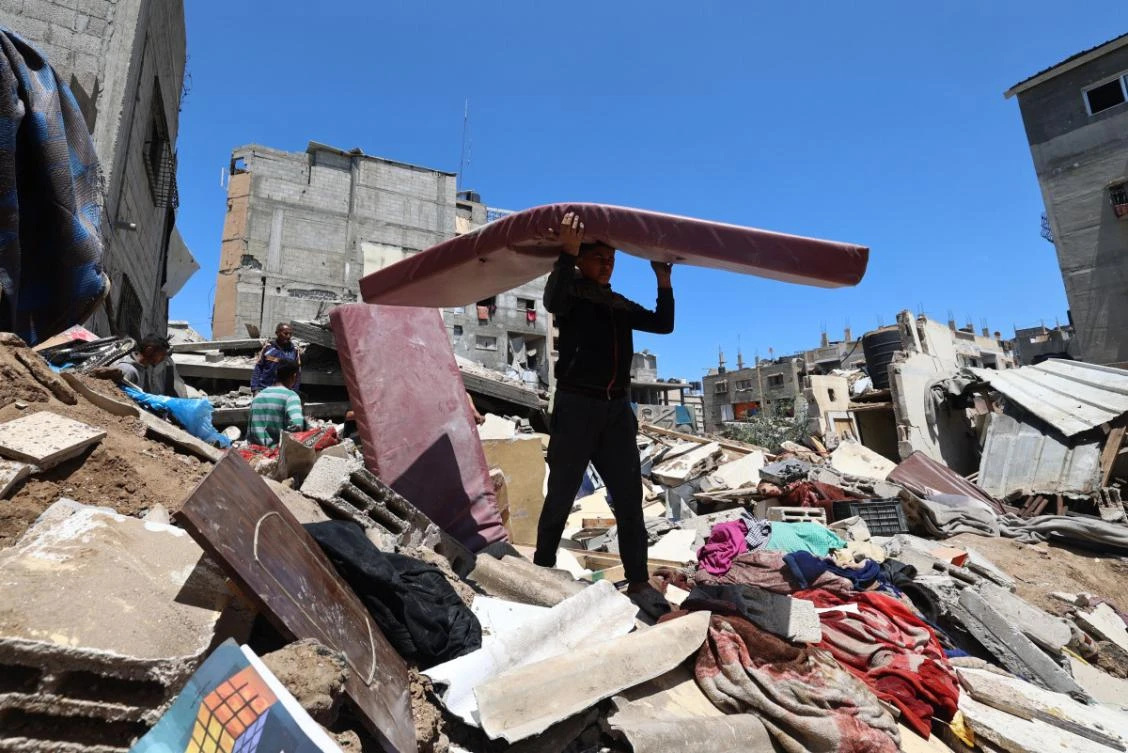Israel cut off Gaza from all imports in early March, leading to dire shortages of food, medicine and other supplies. (File/AFP)
