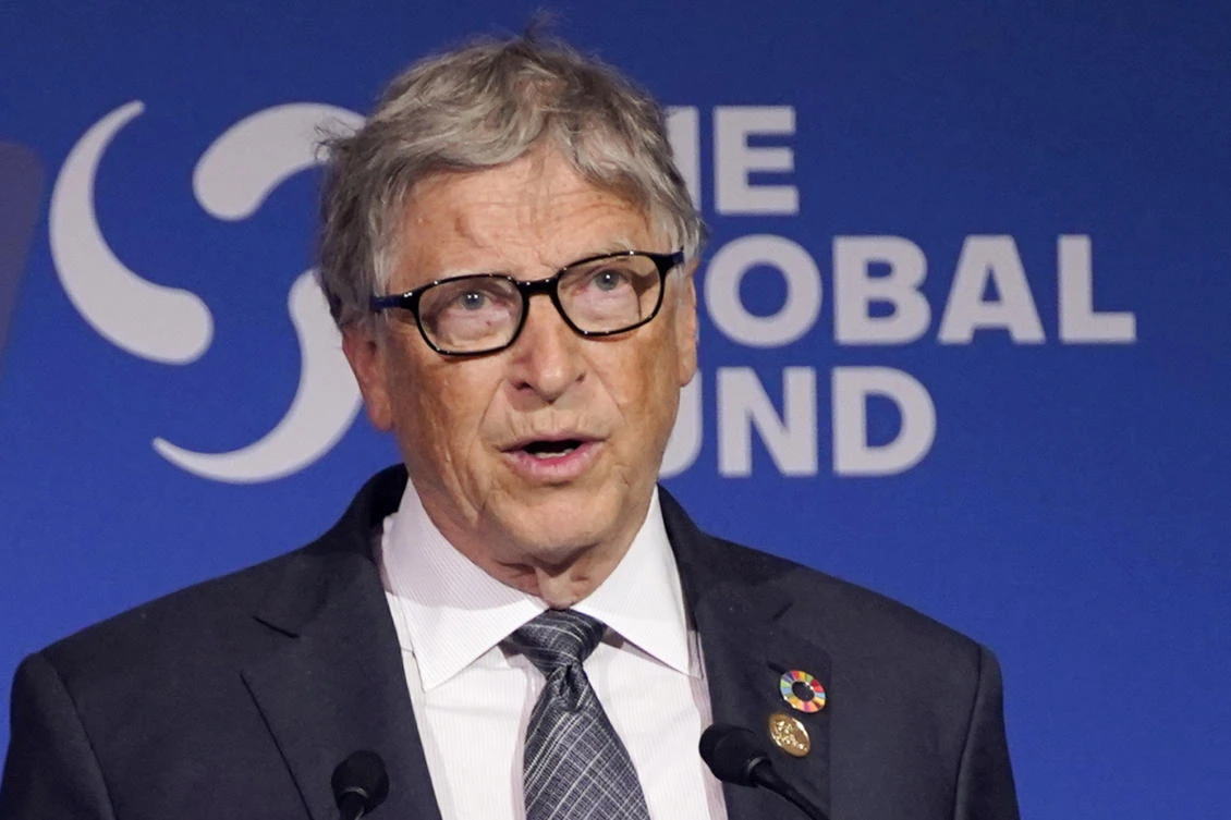 Bill Gates said the world’s poorest would receive some $200 billion via his foundation over the next 20 years. (AP/File)
