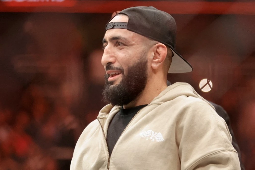 Muhammad is making his first title defense after suffering an injury late last year. (Getty Images/AFP)