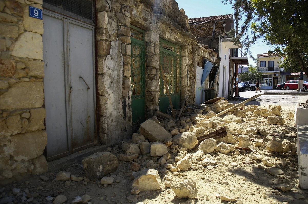 It was felt throughout the Mediterranean, with the Athens-Macedonian News Agency stating that tremors were experienced in the Dodecanese islands and eastern Crete. (AFP File)