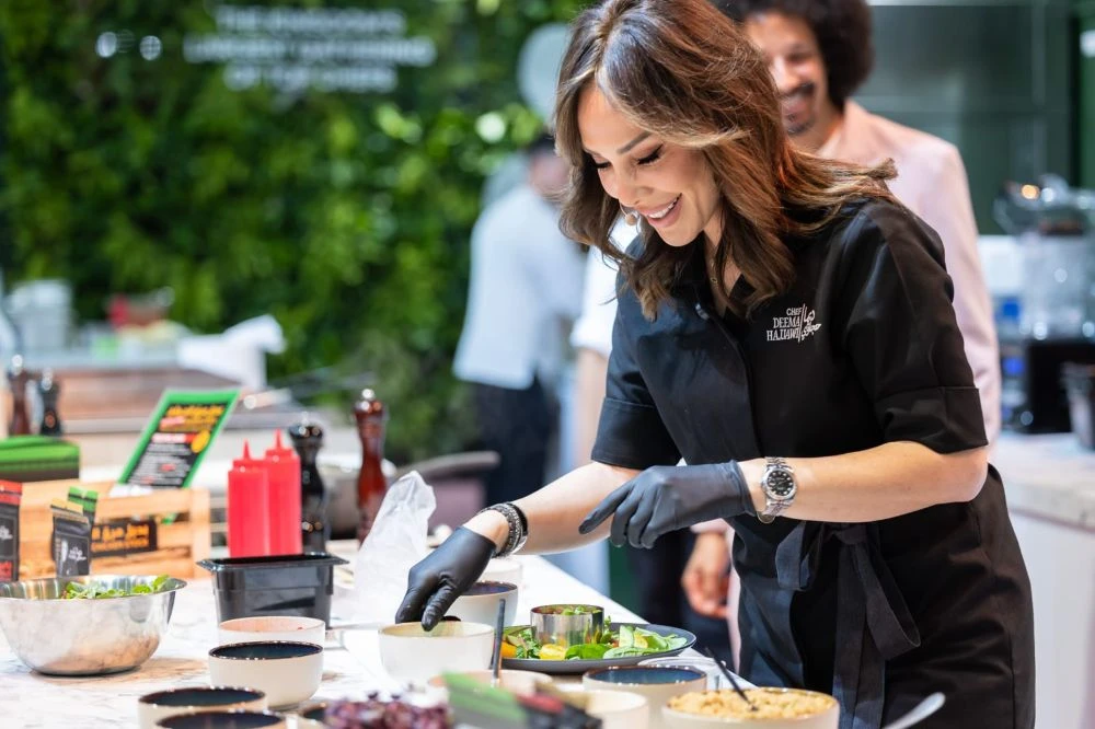 Areej Al-Shareef was among the highly influential culinary experts present, captivating the crowds with her expertise and showcasing the rich, authentic flavors of the Kingdom. (Supplied)