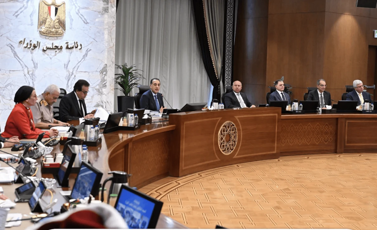 Egypt’s Cabinet was chaired by Prime Minister Mostafa Madbouly. Facebook/Egyptian Prime Minister’s Office