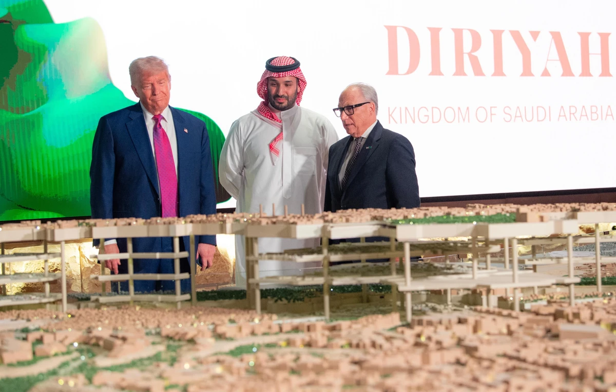 Diriyah welcomes Trump to the birthplace of Saudi Arabia