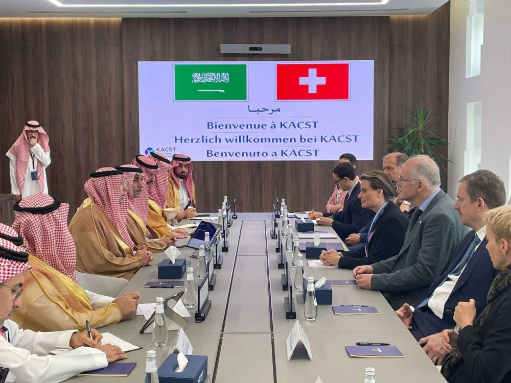 State Secretary for Education, Research and Innovation Martina Hirayama led the Swiss delegation in Saudi Arabia. (Supplied)