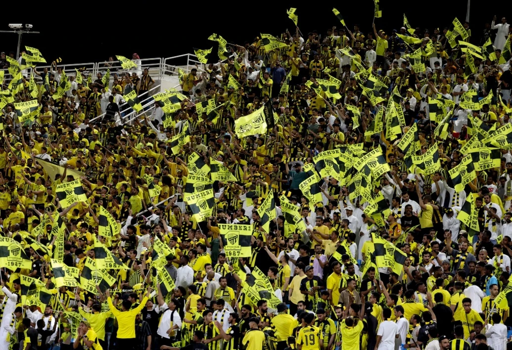 Al-Ittihad are champions of Saudi Arabia for the 10th time after winning 3-1 at Al-Raed on Thursday. (X/@ittihad_en)