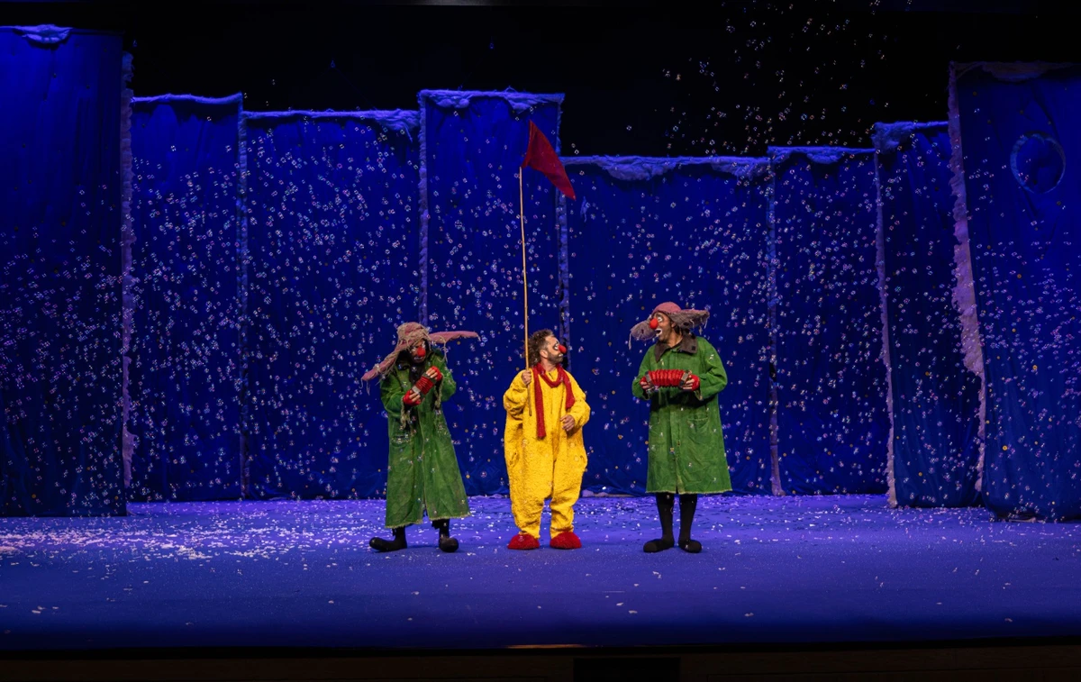 Slava’s Snowshow runs from May 15 to 24, presenting 13 performances in Riyadh. (Supplied)