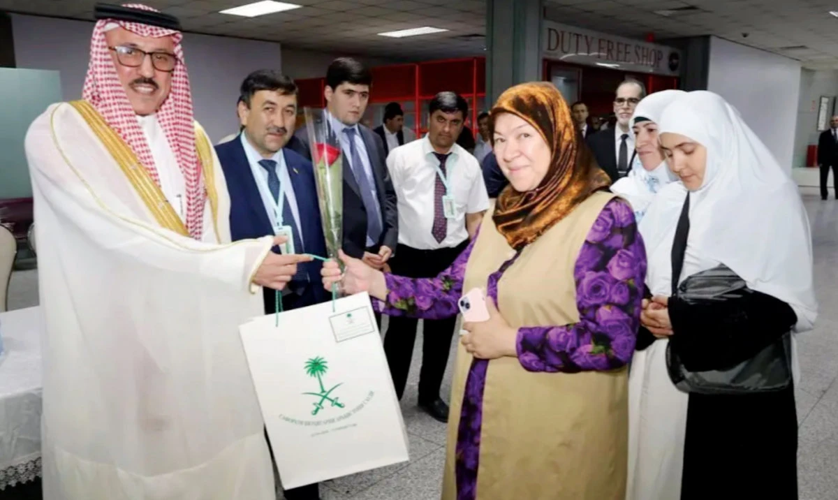 Saudi ambassador attends send-off ceremony for Hajj pilgrims from Tajikistan