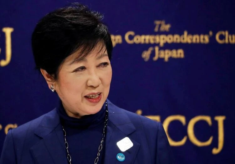 Yuriko Koike will discuss the role of female leaders in the public sector. (Reuters)