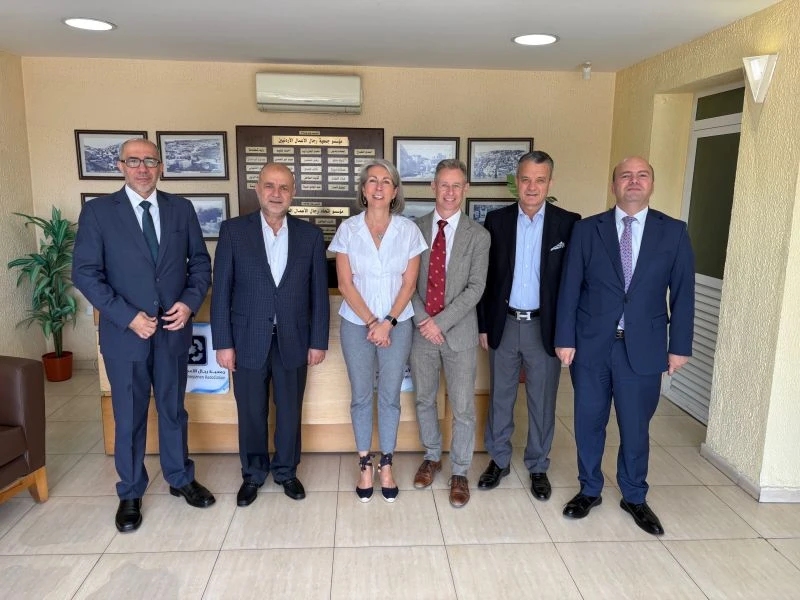 The delegates included the business association’s secretary-general, Abdul Rahim Baqaei, and officials from the Welsh government’s Middle East and North Africa office, including its deputy director, Phil Taylor, and Sarah Taylor, head of its regional office in Dubai. (LinkedIn/Wales in Middle East & North Africa)