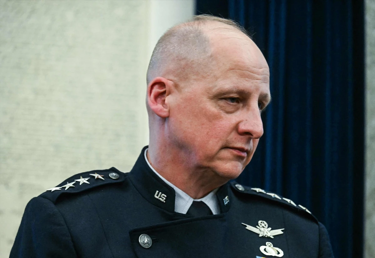 General Michael Guetlein, Space Force Vice Chief of Space Operations and overseeing the development of the Golden Dome missle system. (AFP)