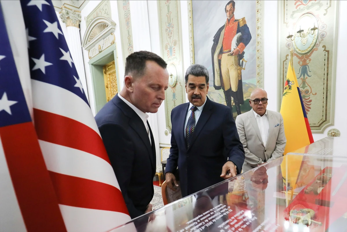 Maduro is accused by Washington of stealing Venezuela’s 2024 presidential election. (AP/File)