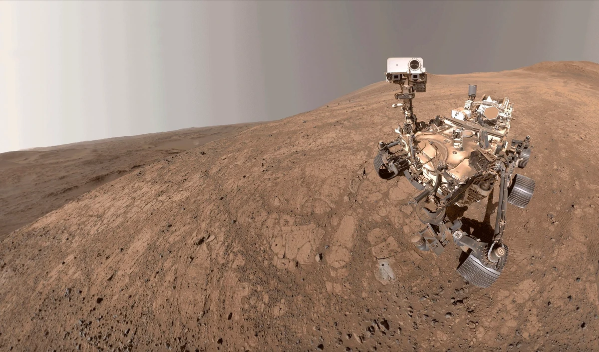 It took an hour to perform all the arm movements necessary to gather the images. (NASA via AP)