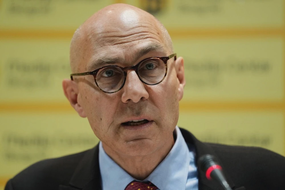 UN High Commissioner for Human Rights Volker Turk. (AP)