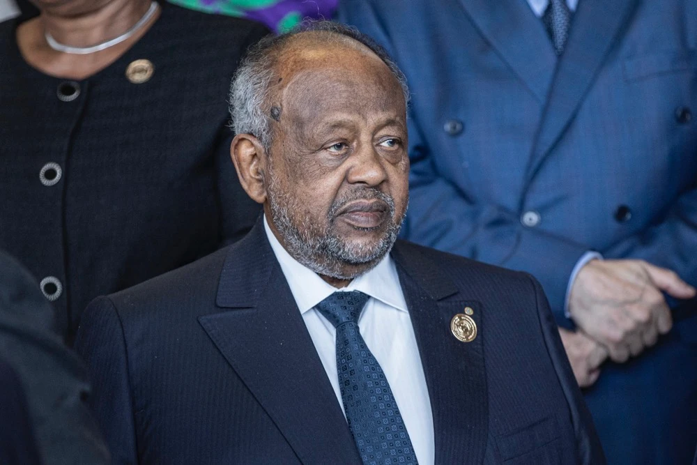 President of Djibouti Ismail Omar Guelleh. (AFP)