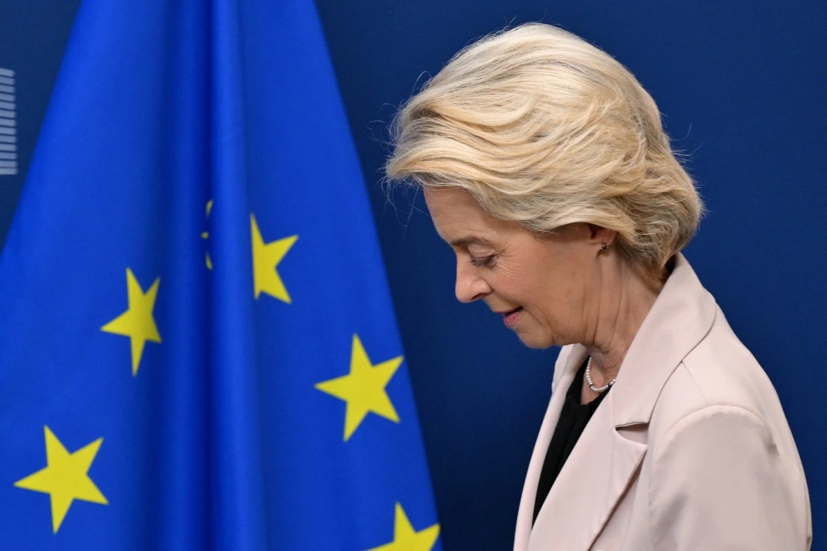 Commission President Ursula von der Leyen (pictured) said last week that the situation in Gaza was “unacceptable” and called for an end to Israel’s blockade and the immediate release of Israeli hostages. (AFP/File Photo)