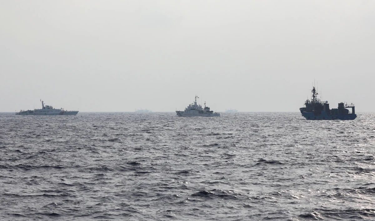 The South China Sea remains a source of tension between China and the Philippines, with ties at their worst in years. (Reuters)