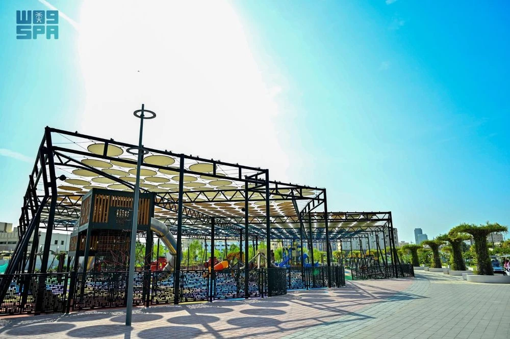 The Bahja project includes the development of five waterfronts and more than 442 parks across Jeddah. (SPA)