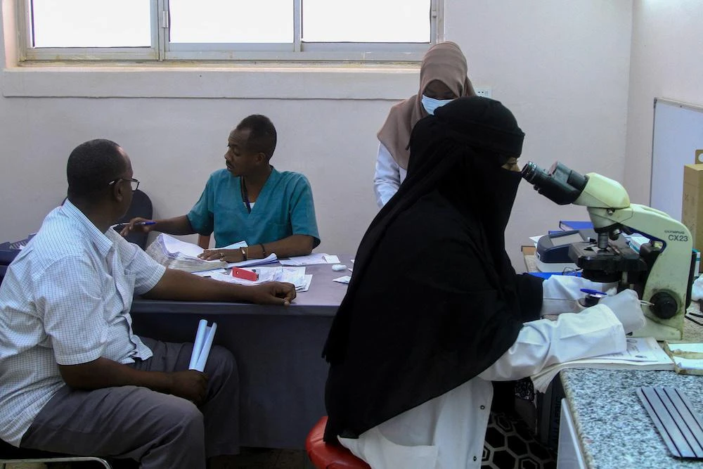 Up to 90 percent of hospitals in the Sudan conflict’s main battlegrounds have been forced out of service by the fighting. (AFP)