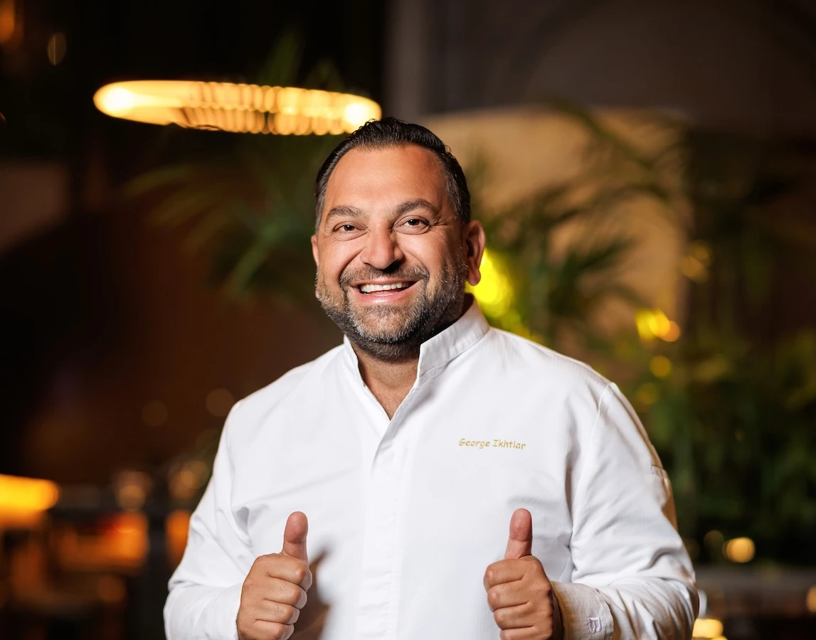 Recipes for success: Chef Georges Ikhtiar offers advice and a tasty beef recipe