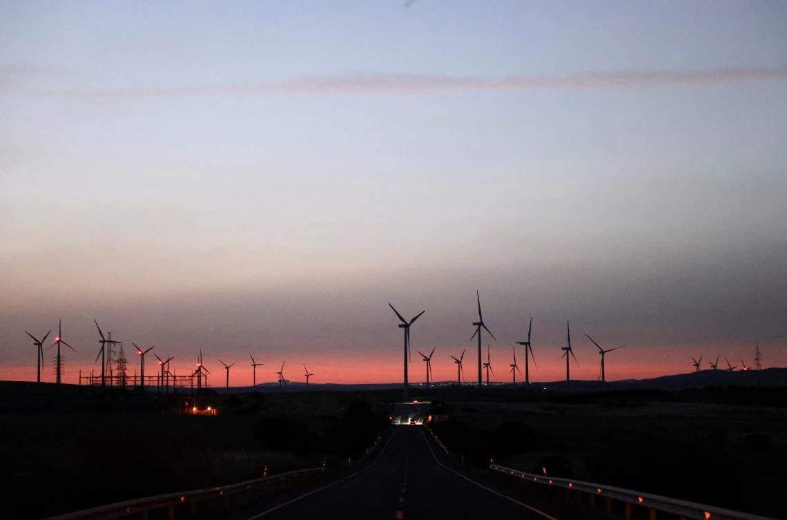 The proposal will set an EU goal to cut net greenhouse gas emissions 90 percent by 2040, compared with 1990 levels, the diplomats said. (REUTERS)