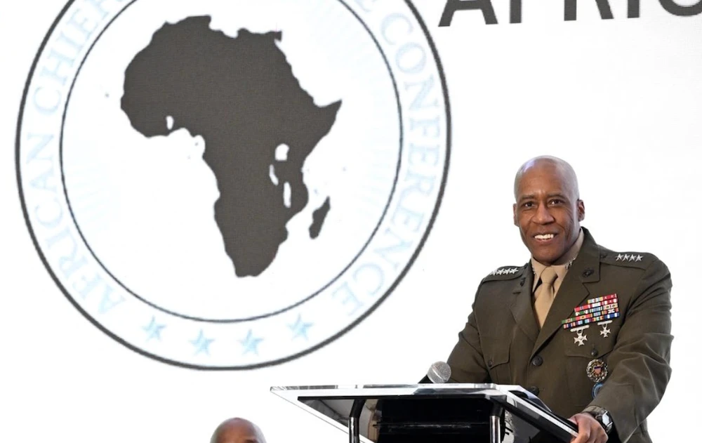 US Gen. Michael Langley of the US Africa Command. (X/@USAfricaCommand)